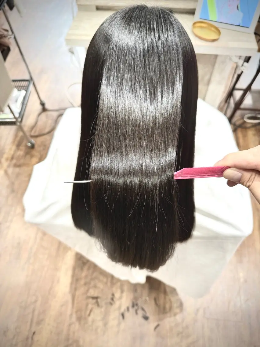 セミロング 髪質改善美容師 🌟塚本のヘアスタイル