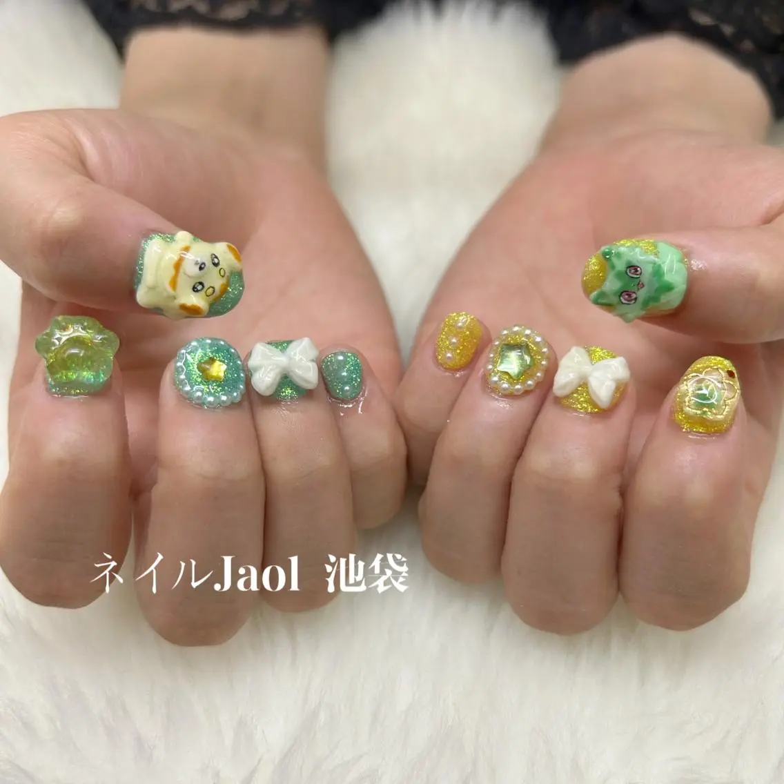 ショート ネイルJaol 池袋のネイルデザイン