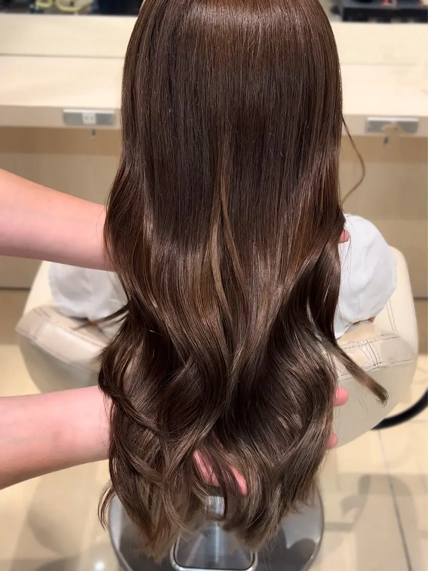 ロング カラー タムラミホナ💫 カラーモデル募集中のヘアスタイル