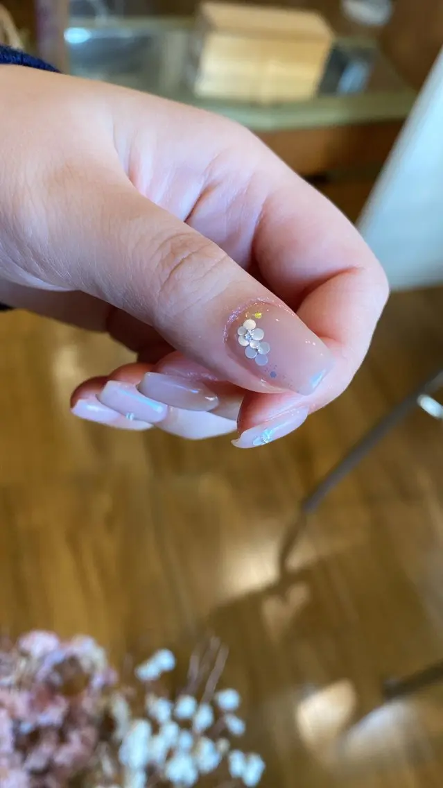 ネイル crystal ⭐︎ colorのネイルデザイン