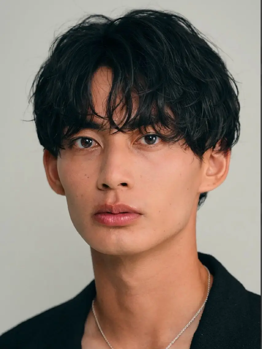 パーマ メンズ カット パーマ fifth天神 パーマ特化/石橋航海のヘアスタイル