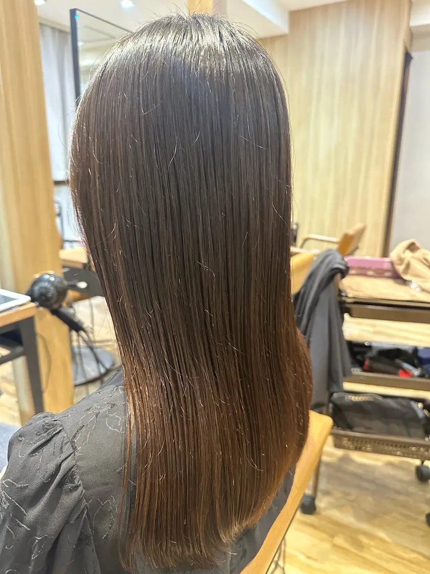 ロング 縮毛矯正 ✨✂️Nori ✂️✨のヘアスタイル