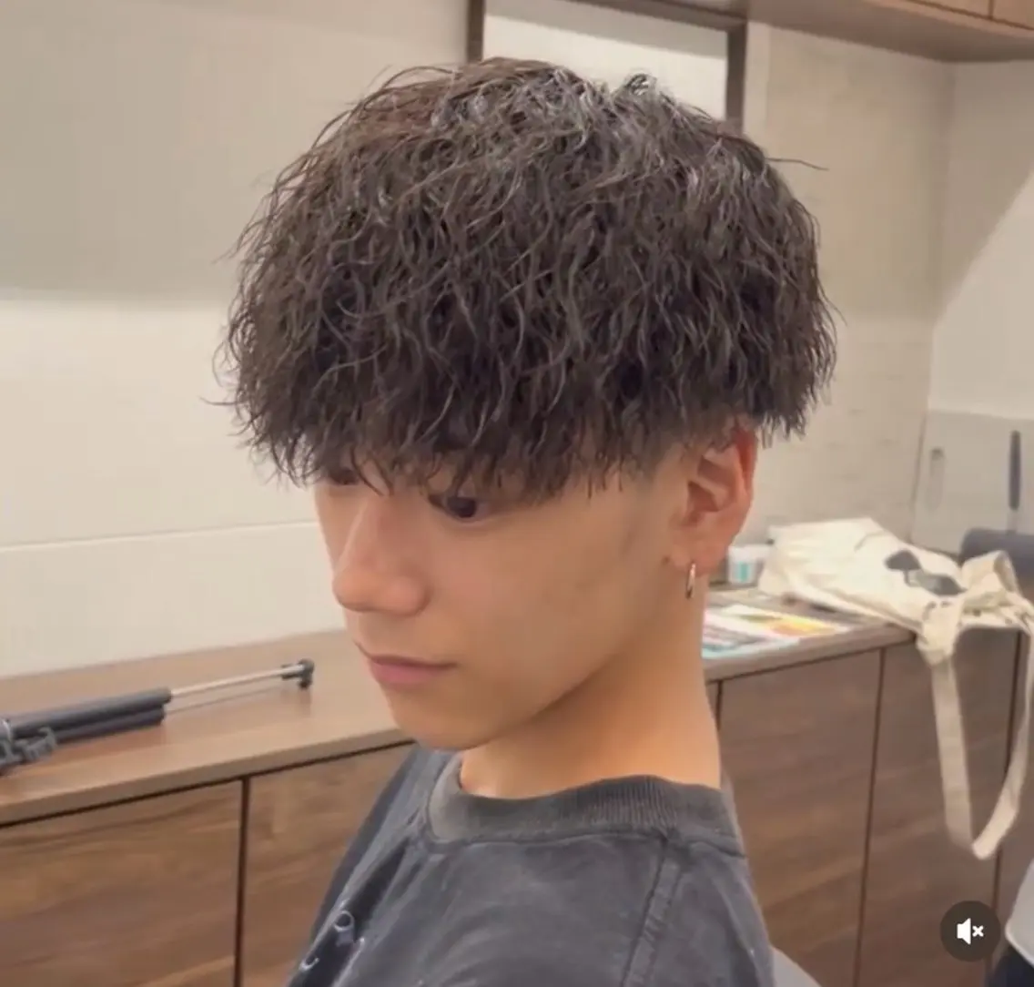 【期間限定】 カット＋メンズパーマ各種の写真