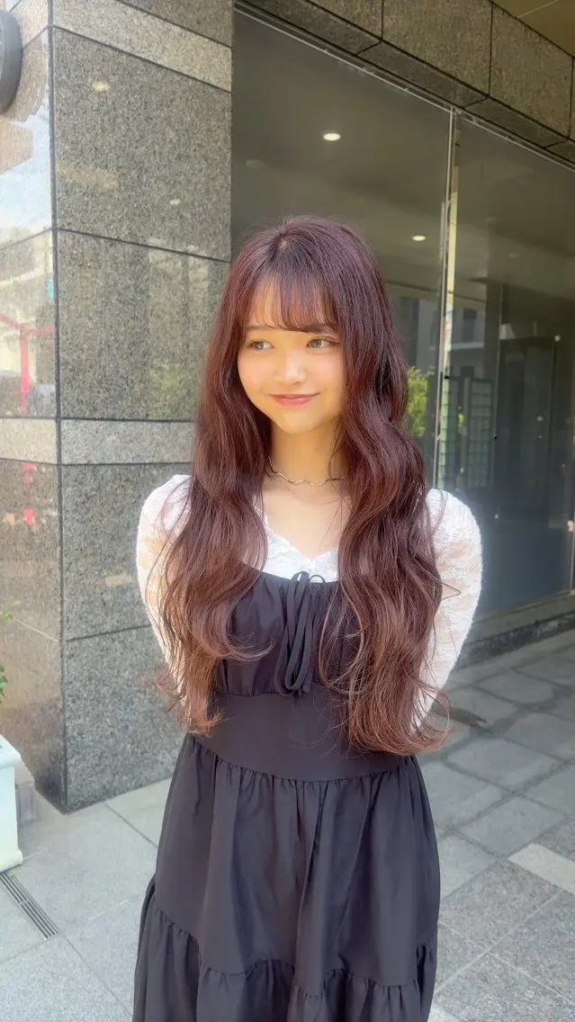 ロング カラー hitomi ♡ 自由が丘アシスタントのヘアスタイル