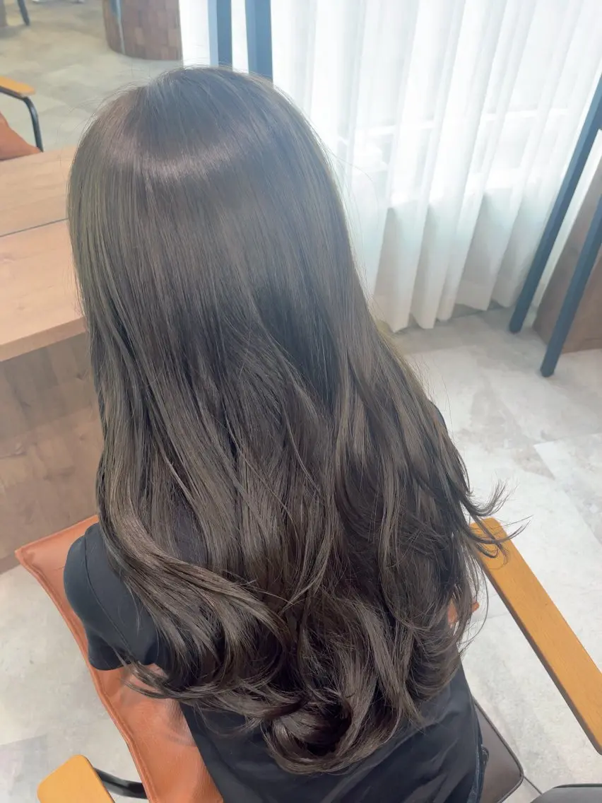 ロング KAEDE🎀 縮毛矯正＆パーマ特化のヘアスタイル