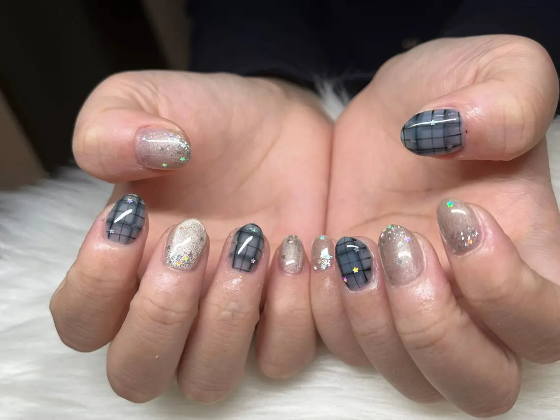 ネイル ハンドネイル 持ち込みデザイン得意 ／長さだし可✨RUIのネイルデザイン