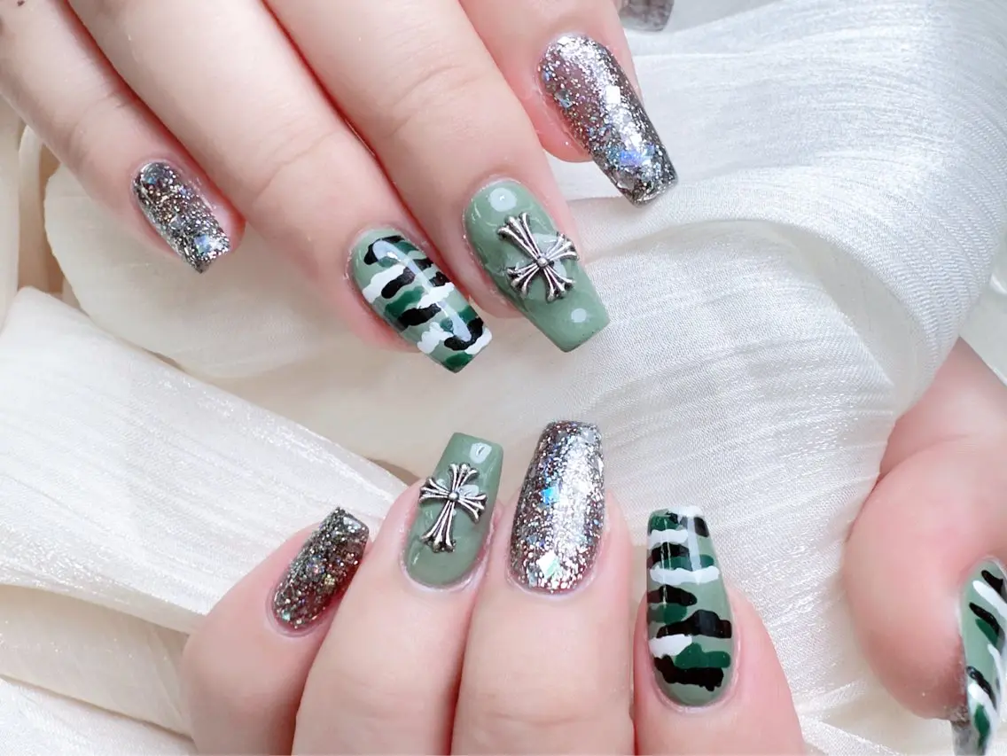 ネイル ハンドネイル M 🌷Nail 長さだし専門店のネイルデザイン