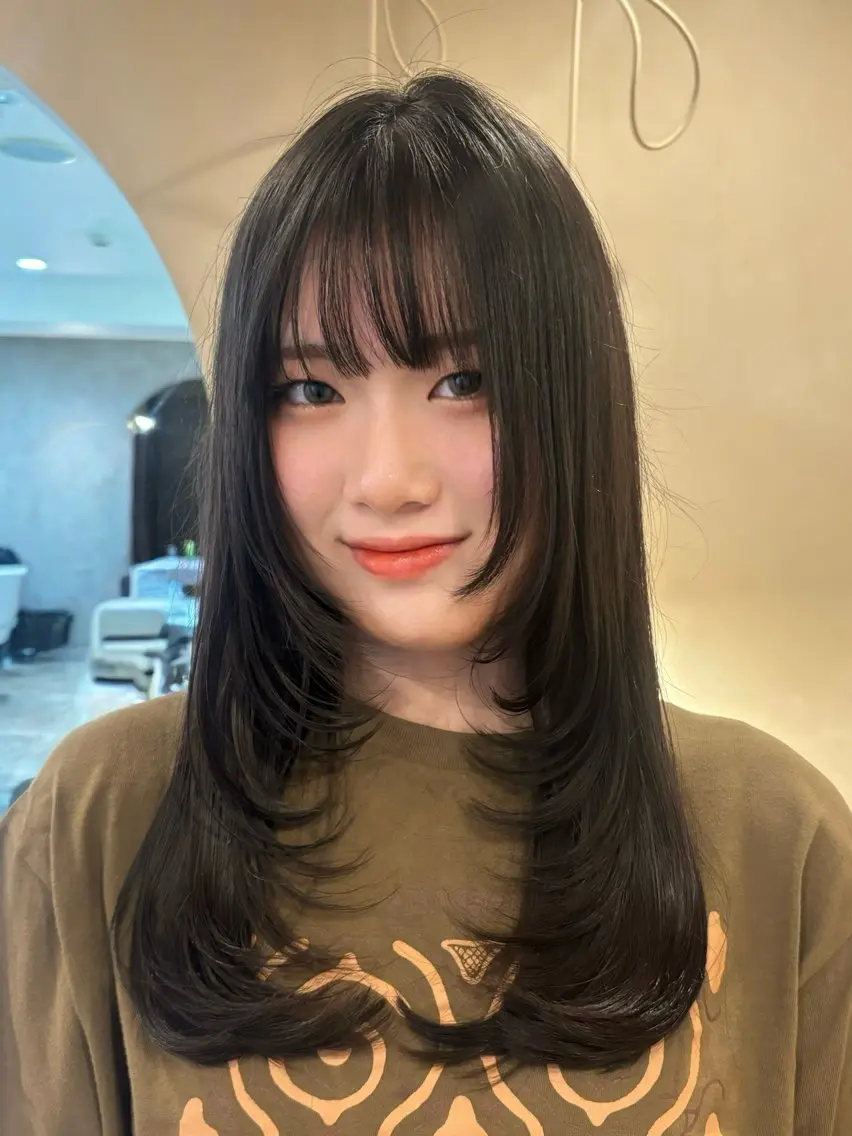 【オープン記念価格🐰】似合わせカット＋オージュアクイックトリートメント🎀(ロング料金なし)の写真