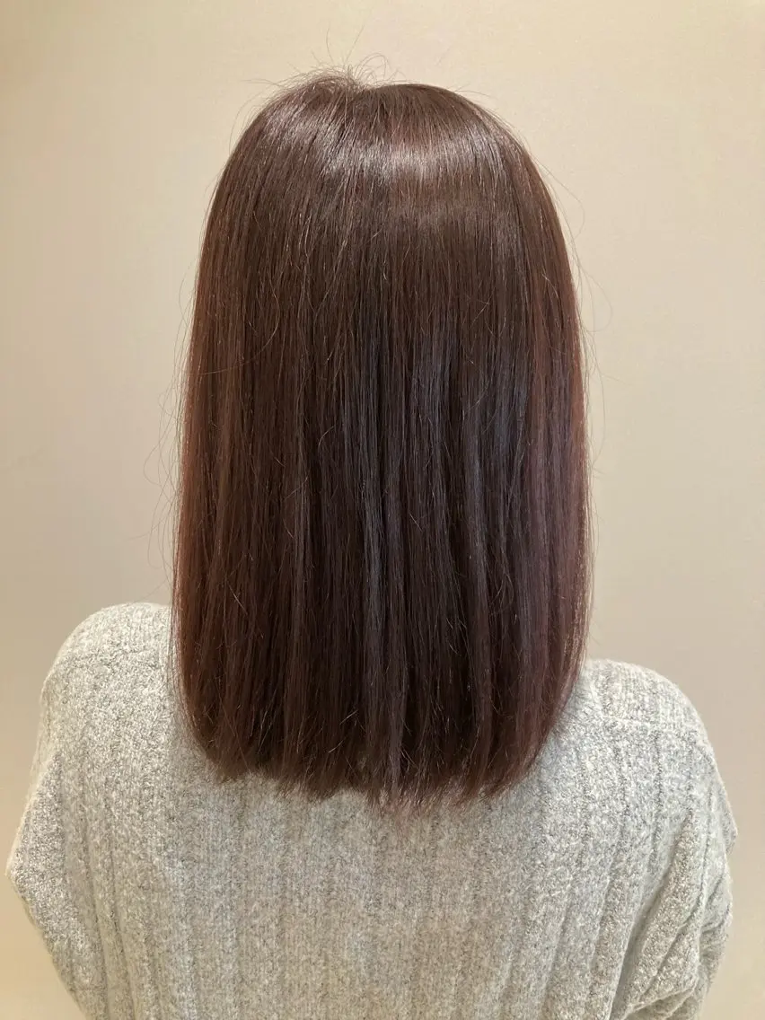 ミディアム カラー 髪質改善✨ 風間里咲【西荻窪】のヘアスタイル