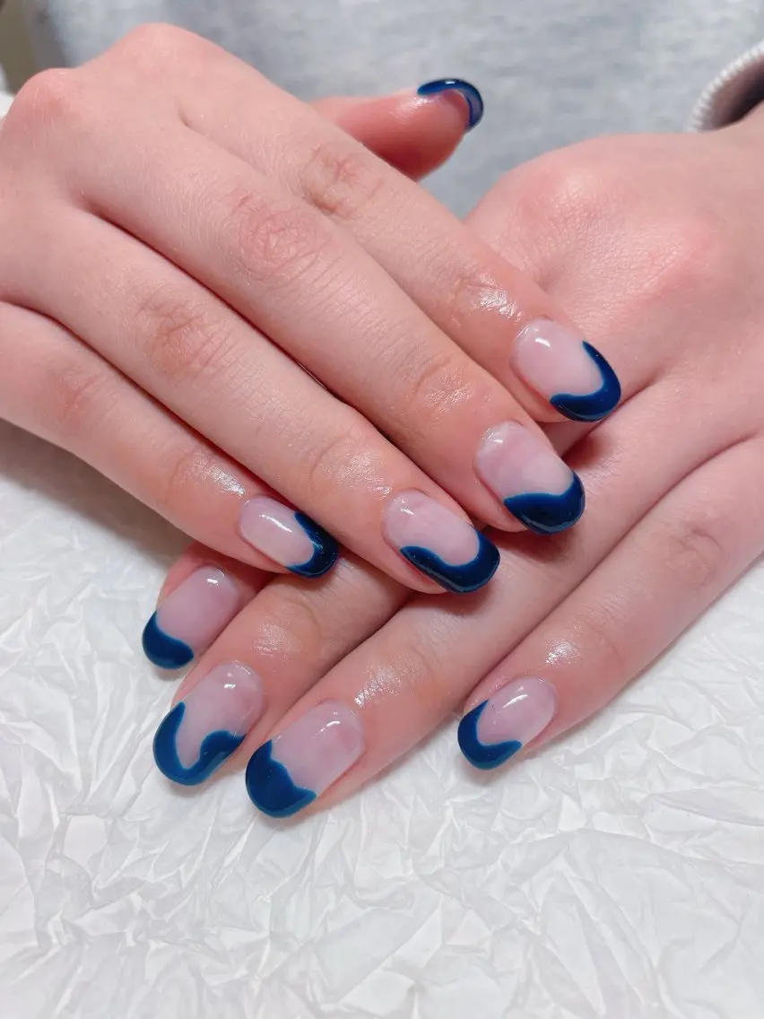 ネイル フレンチネイル ハンドネイル ハンドケア ゆ か_Nails💫のネイルデザイン