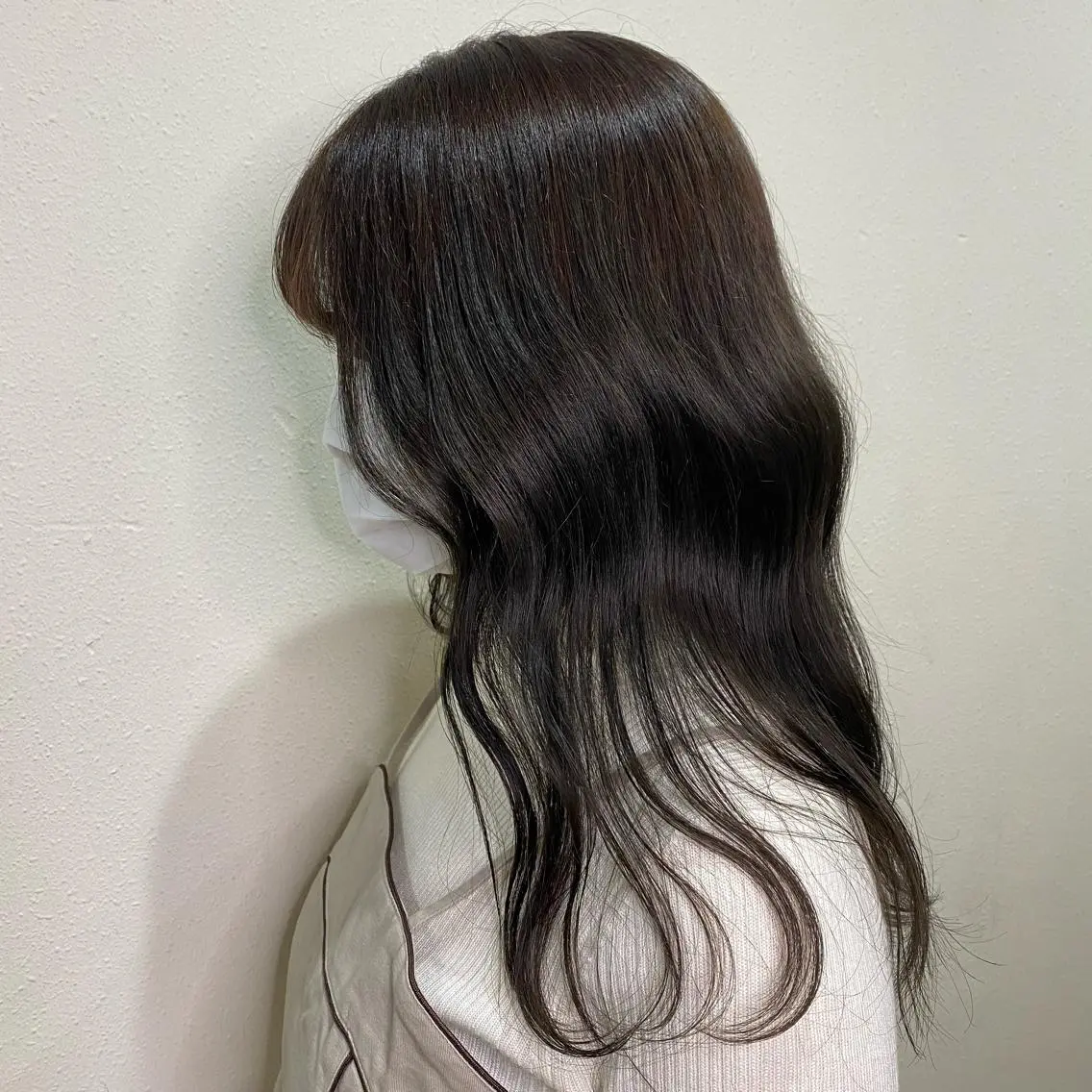 セミロング 韓国𝐻𝑎𝑖𝑟 🇰🇷🖤ハラのヘアスタイル