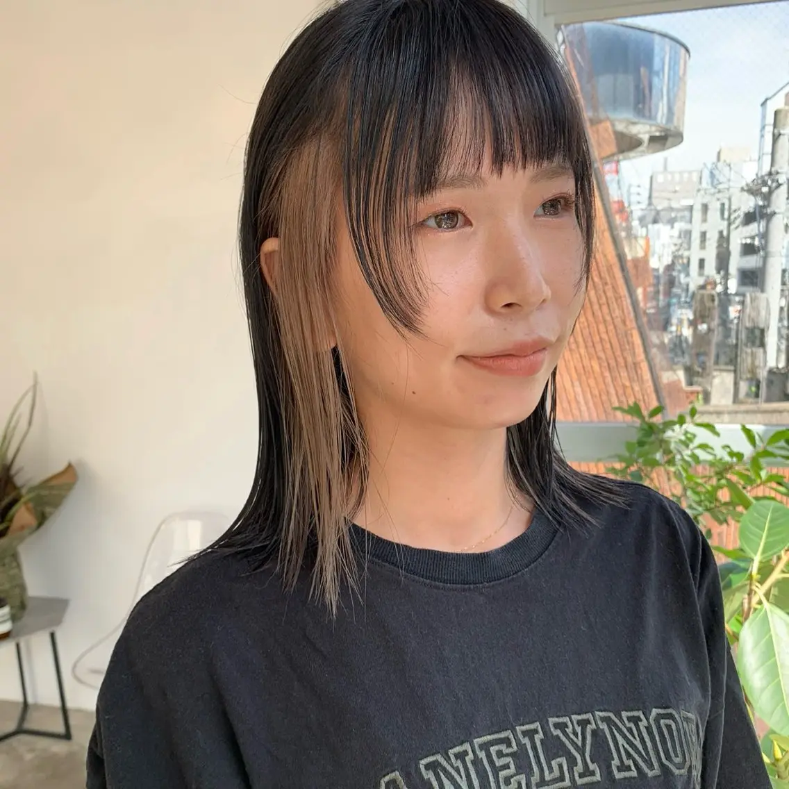セミロング カット ヘアカラー トリートメント 《5月クーポン記 載中》小森祐希のヘアスタイル