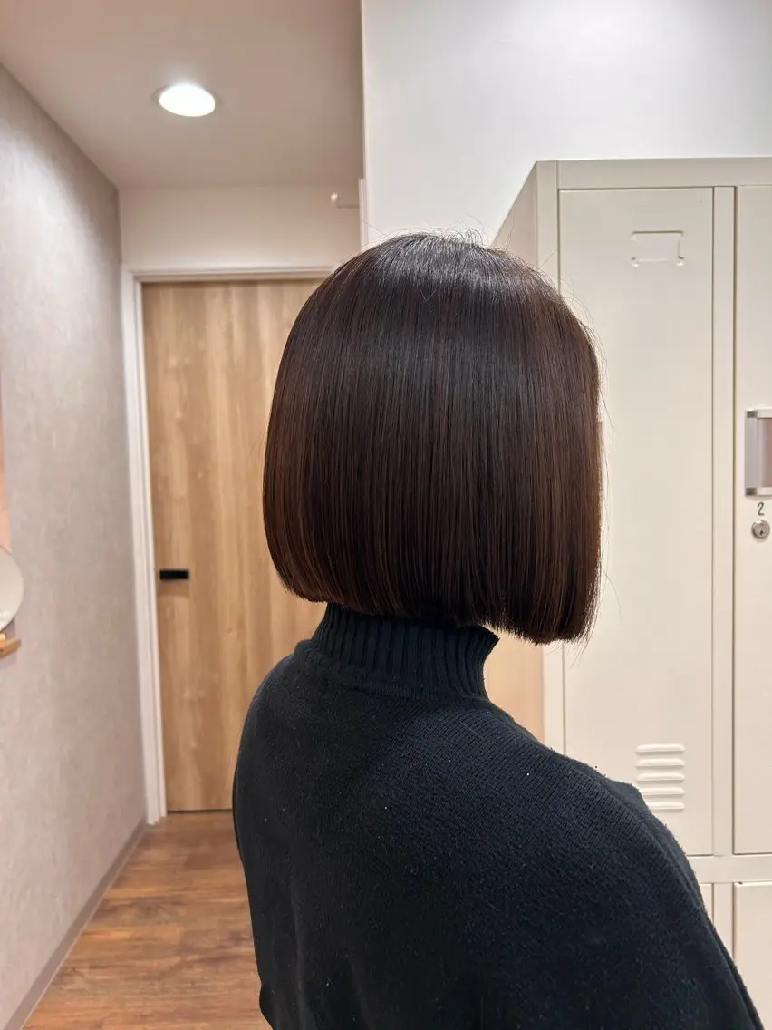 ショート ボブ カット ボブ/暖色カラー 🎧 kei 🎀のヘアスタイル