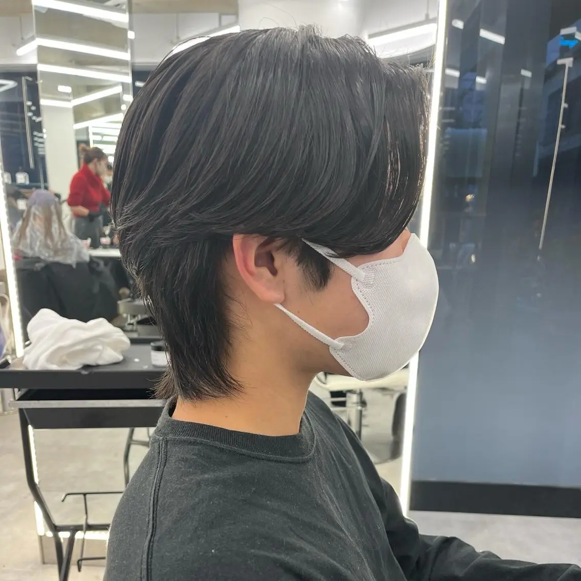 パーマ メンズ センターパート メンズパーマ カット パーマ トリートメント 森龍馬 メンズ専門美容師のヘアスタイル