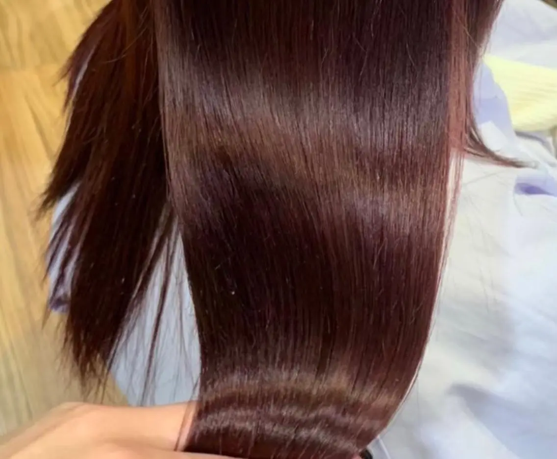 💫髪質改善メニュー💫イルミナカラー+最高級スクテトリートメント9980円の写真