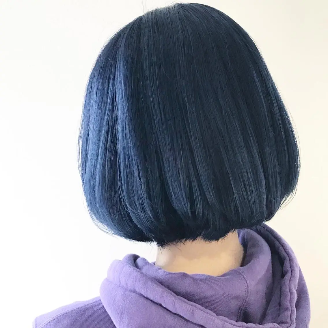 ミディアム カラー ネイビーカラー 🔹TOMO🔹 圧倒的経験値🔹のヘアスタイル