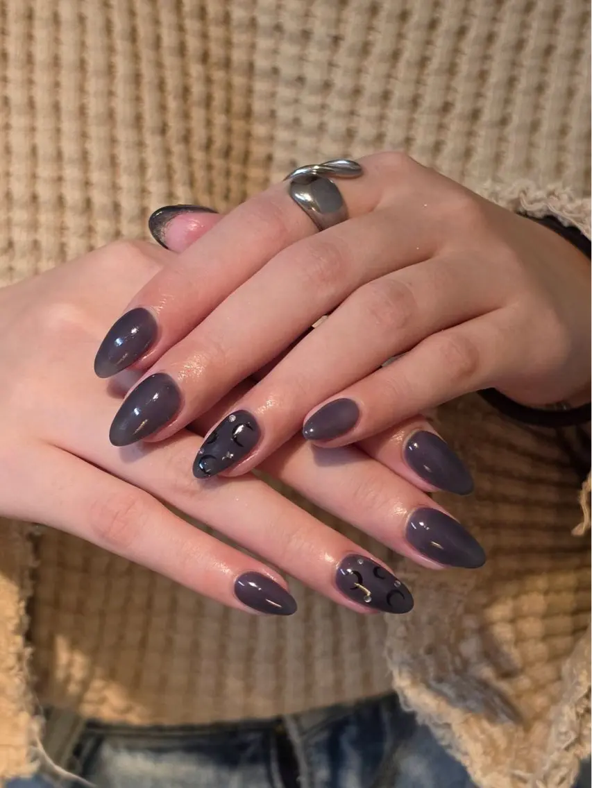 ネイル ニュアンスネイル ワンホンネイル ハンドネイル DAON.NAIL /ダオンネイルのネイルデザイン