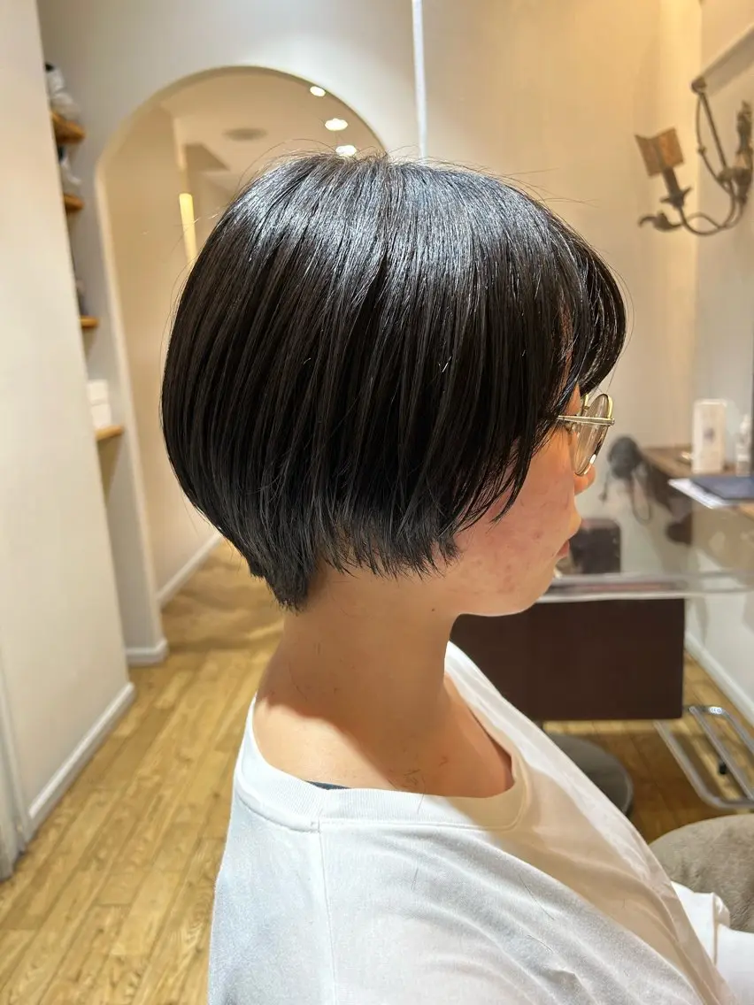 ショート カット 【艶ｶﾗｰ/ｼｮｰﾄ 】田原 愛菜🐯のヘアスタイル