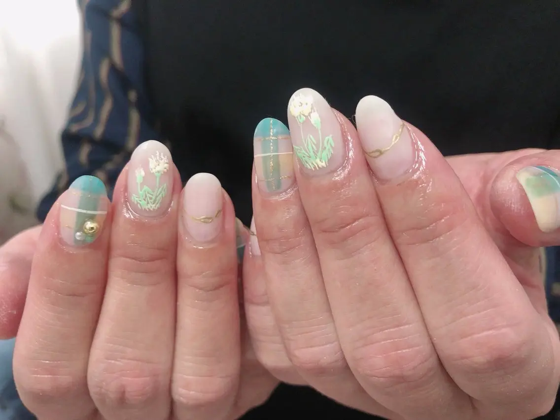 ネイル ハンドネイル mano nella manoのネイルデザイン