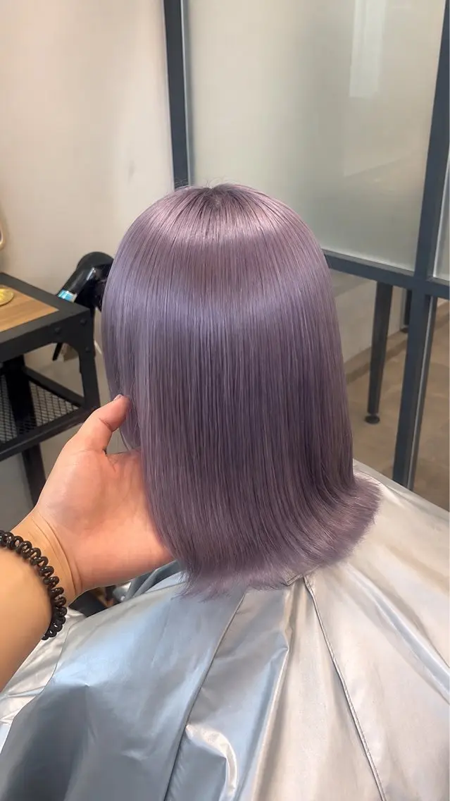 カラー ラベンダーカラー ALLEN hair /かのんのヘアスタイル