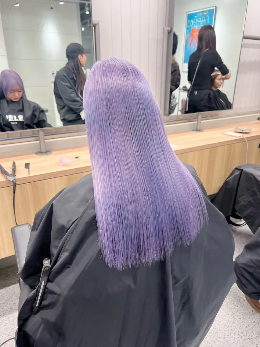 【🌱人気No.1】⭐️黒髪卒業⭐️ダブルカラー＋トリートメント 13500円→8000円　クーポンの写真