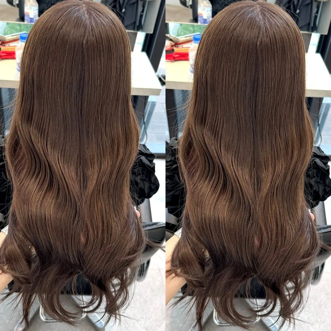 ロング ヘアカラー トリートメント 🌟透明感カラー 🌟松岡勇輝のヘアスタイル