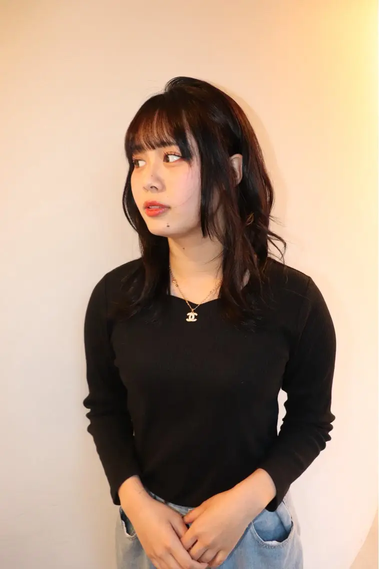 ミディアム ユウナ ︎︎‪ MIRRORのマツエク・マツパデザイン