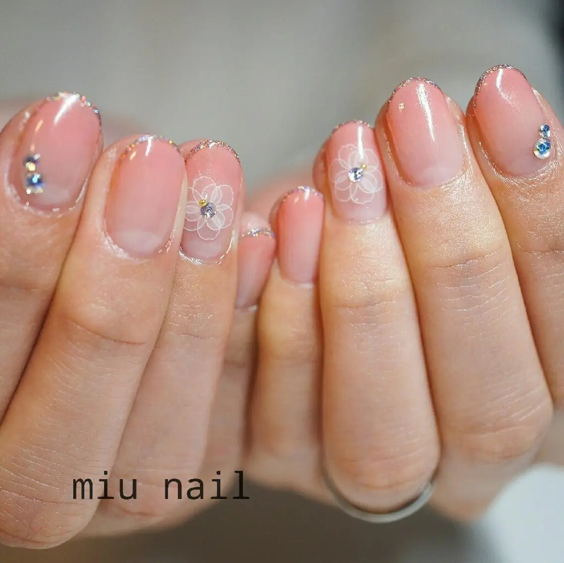 ネイル ラメ(グリッター) MIU nailのネイルデザイン