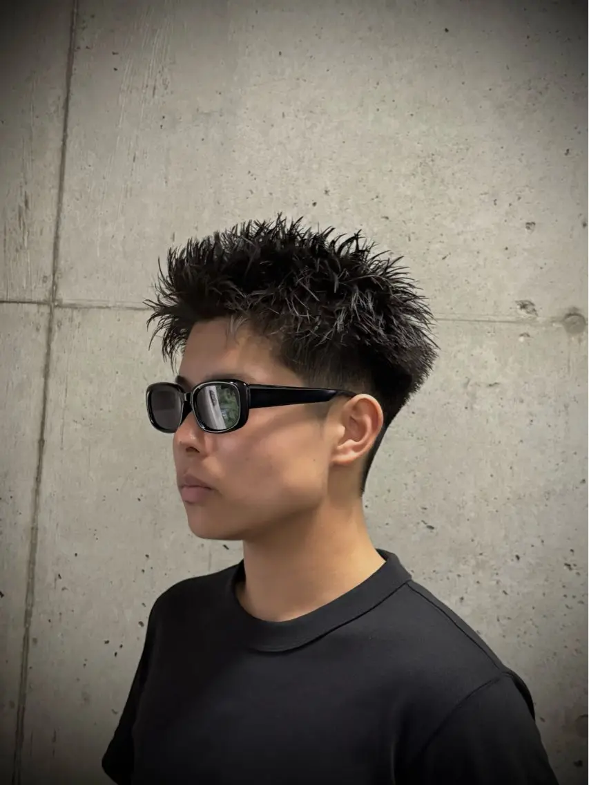 【アイロンいらずでキマる】メンズカット➕簡単セットパーマ→¥4,400の写真