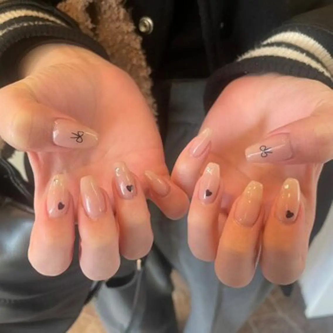 限定🧡60分ジェル🧡シンプル持ち込みデザインやり放題🧡韓国ネイル/ワンホンネイル/Y2K/ギャルの写真