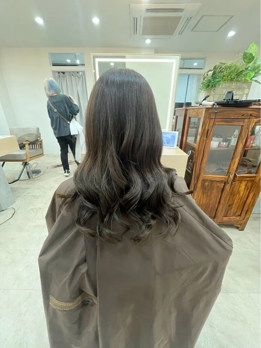 カラー 菅原 ゆめはのヘアスタイル