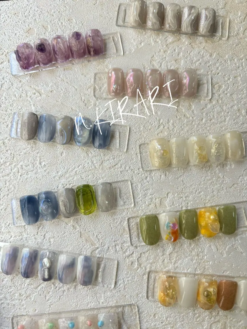 ネイル アートネイル ニュアンスネイル ETE LUNA NAILのネイルデザイン