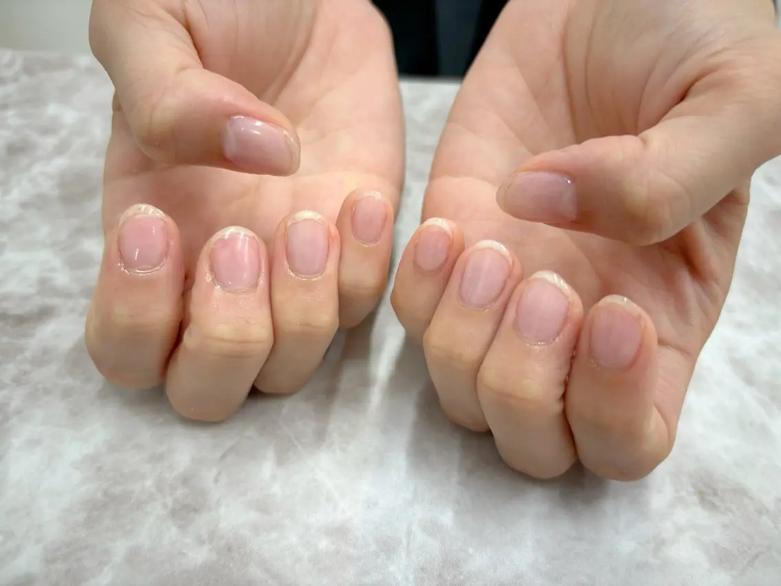 ネイル クリアネイル ハンドネイル K. Amiのネイルデザイン