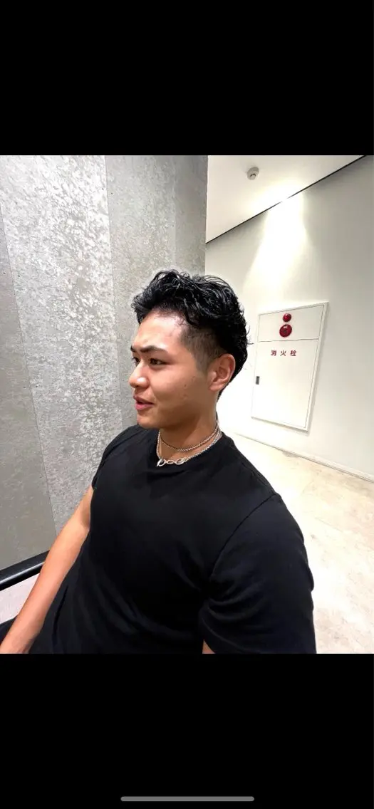 ショート メンズ カット 萩森 龍也のヘアスタイル