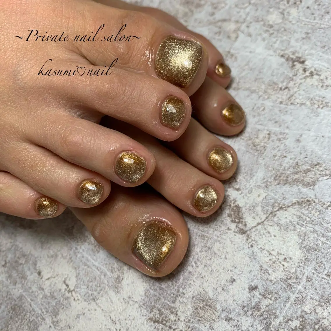 ネイル ジェルネイル ミラーネイル ニュアンスネイル KASUMI♡ Nailのネイルデザイン