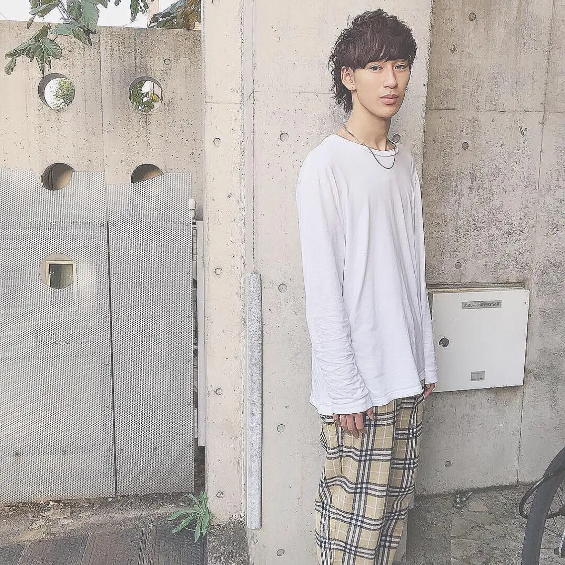 ショート メンズ 及川 光のヘアスタイル