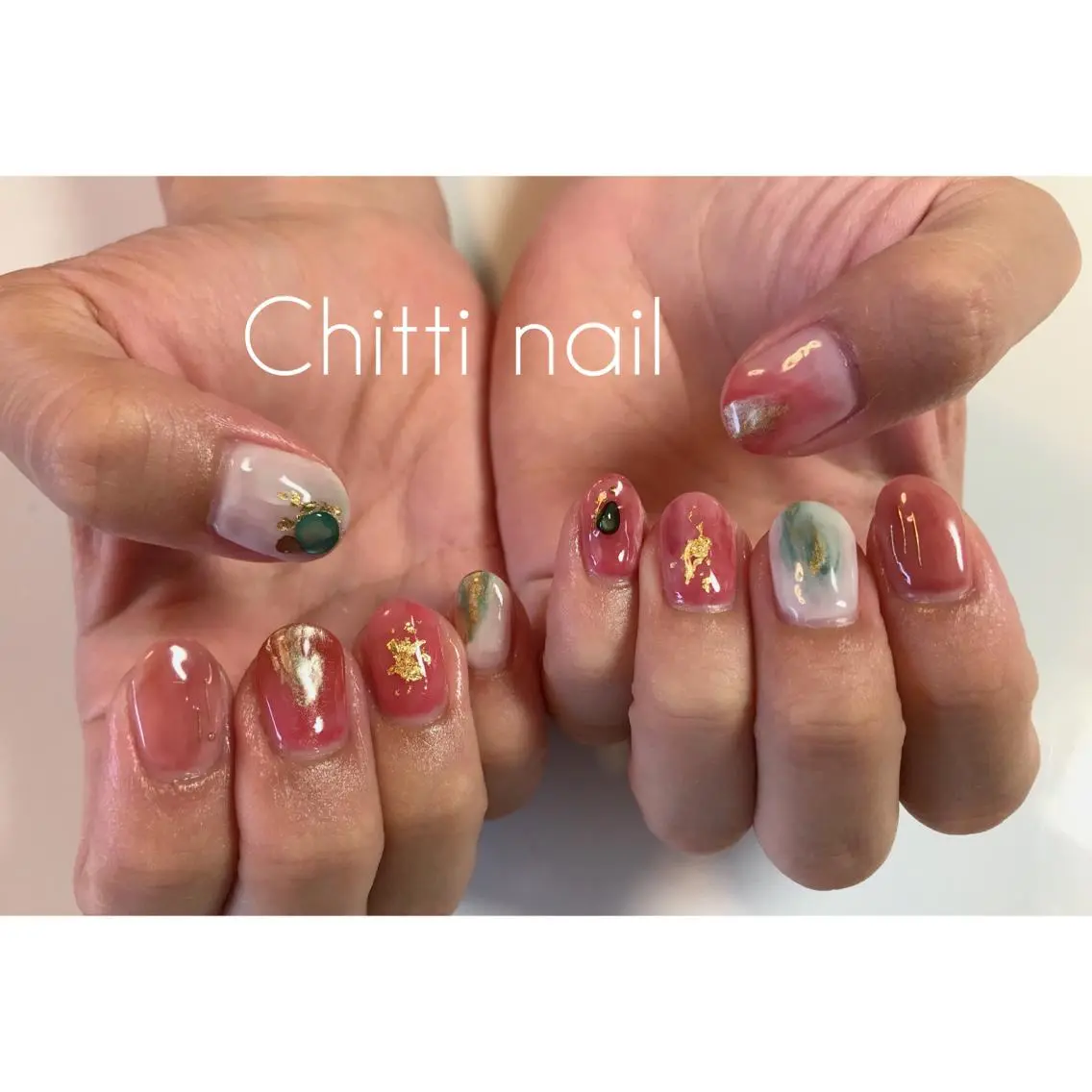 ネイル ニュアンスネイル Chitti yuuriのネイルデザイン