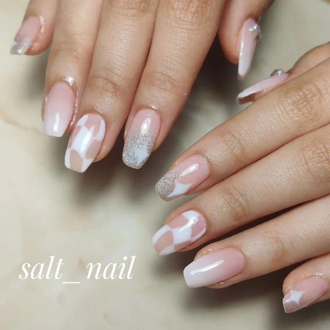 ネイル アートネイル ハンドネイル 個人サロン saltnailのネイルデザイン