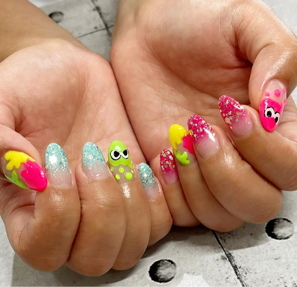 ネイル アートネイル ハンドネイル Amu's chikakoのネイルデザイン