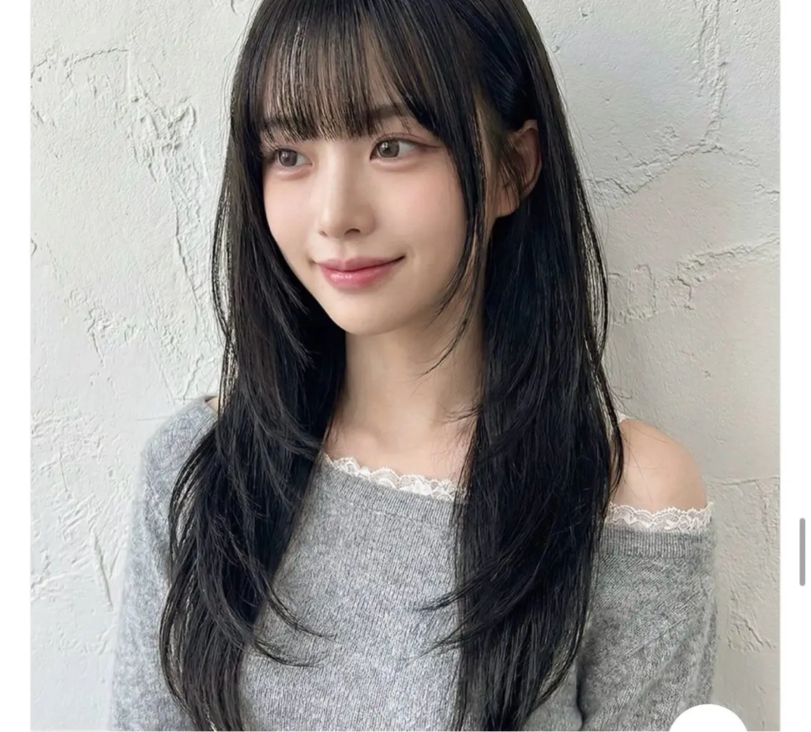 [レディースカット❣️]💐ロングモデル💐レイヤーカット、ハッシュカット、毛先3センチメンテなどはこちらの写真