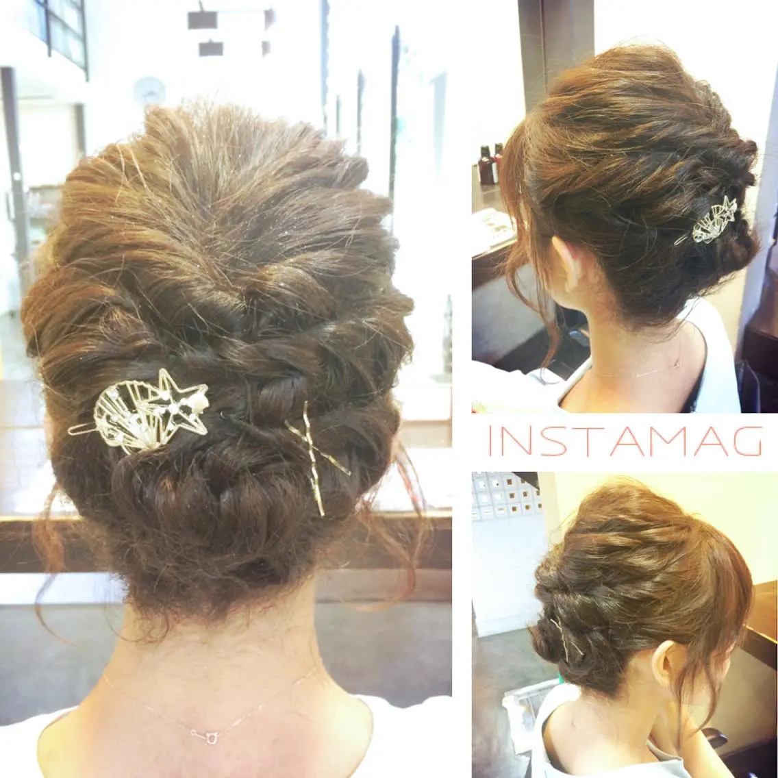 ミディアム ヘアアレンジ 澤田 彩香のヘアスタイル