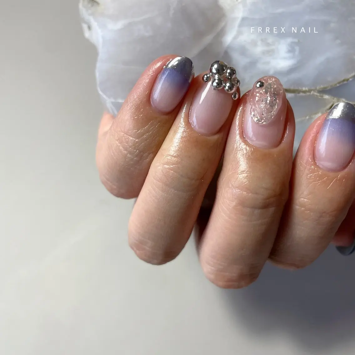 ネイル ハンドネイル フットネイル freex nail /ニュアンス/個性派のネイルデザイン