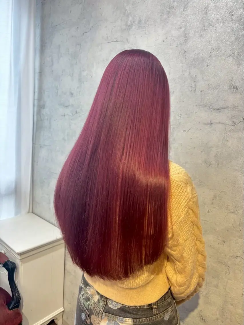 カラー ヘアカラー トリートメント 艶感✨ カラー🌈／こうきのヘアスタイル