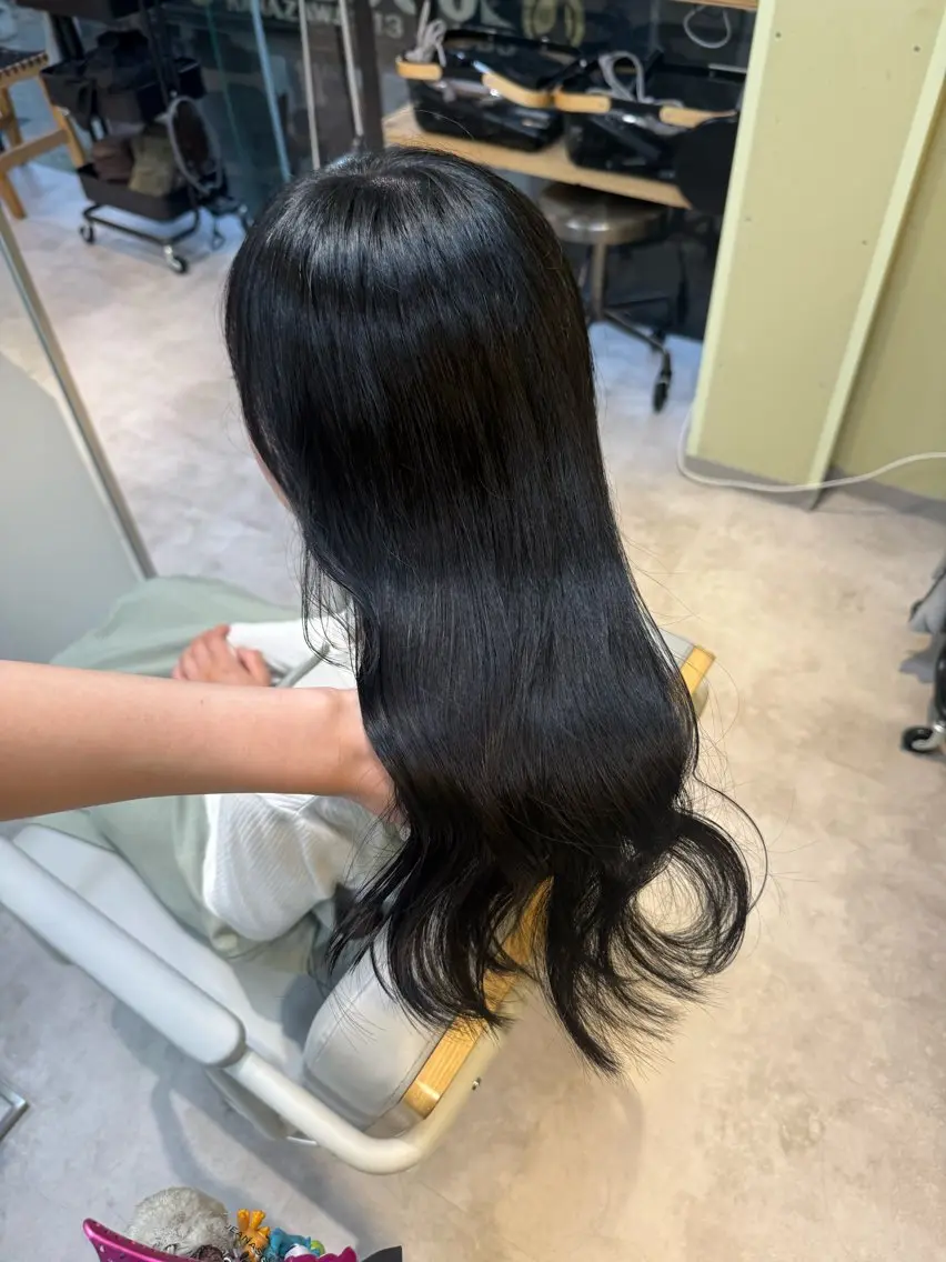 ロング カラー カット ヘアカラー トリートメント 伶風/ ボブのヘアスタイル