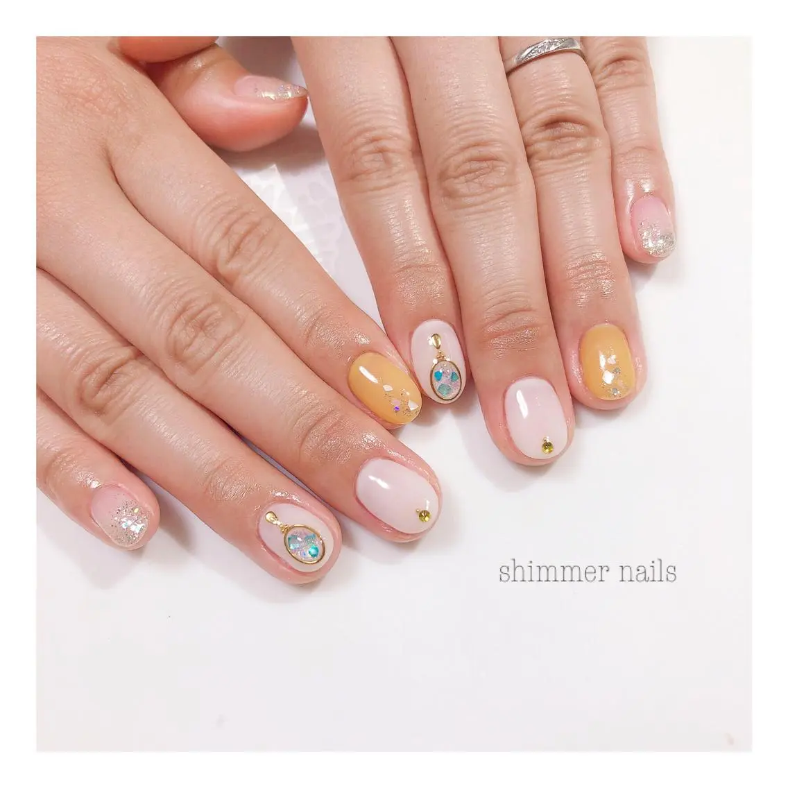 ネイル ハンドネイル shimmer nailsのネイルデザイン