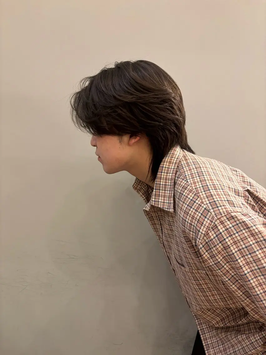 ショート メンズ ヘアカラー トリートメント 佐川 寧音　《パーマ》のヘアスタイル
