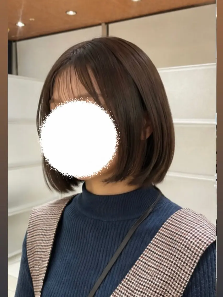 ショート カラー 園田 萌華のヘアスタイル