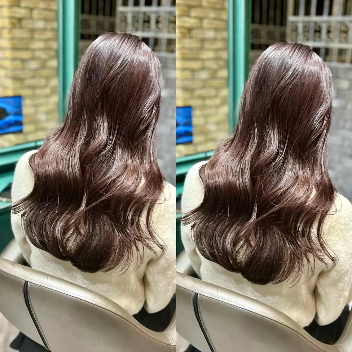 セミロング カット ヘアカラー トリートメント 🎀艶髪の達人 飯田啓奨🎀のヘアスタイル