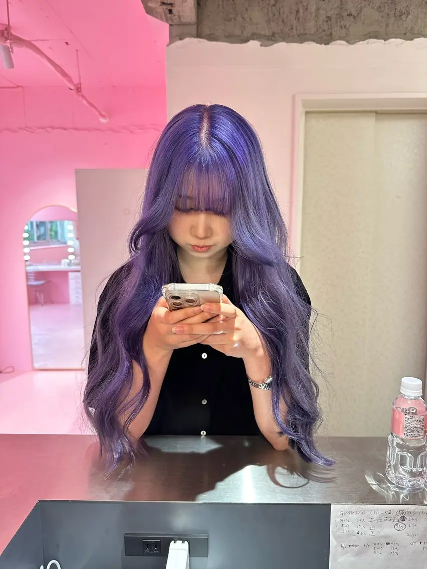 カラー ブリーチカラー /MAHIROのヘアスタイル