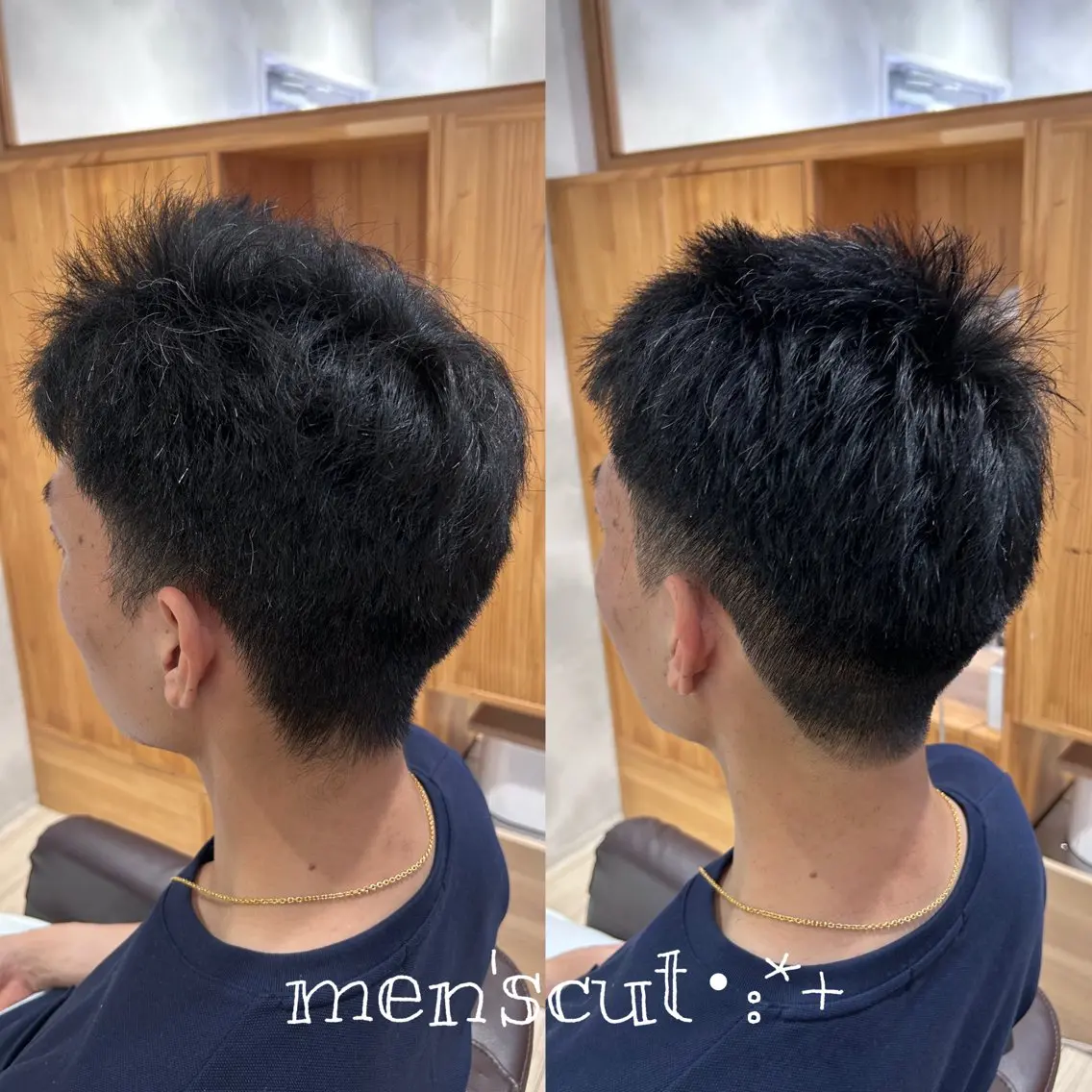 ショート メンズ 刈り上げ ・:*+.斉藤 陽芽:+のヘアスタイル